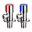 Guľ.ventil rohový 1/2"x3/8" NEREZ SET