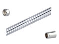Hadica sprchová LUXUS bielo-CR 150cm