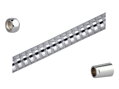 Hadica sprchová LUXUS transp-CR 150cm