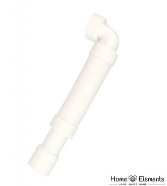 Flexi hadica plast s KOLIENKOM 5/4"